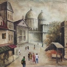 Bad Trip India, Unknown + Galliano, 2016, oil on canvas