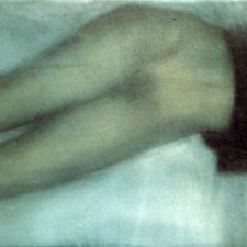 Untitled, 1995, oil on canvas, cm 50x18