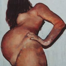 Silvia, 2006, oil on canvas, cm 180x140