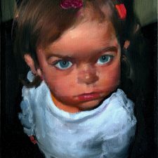 Caterina, 2008, oil on canvas, cm 18x14