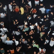 Daniele Galliano, 2021, oil on canvas, cm 70x100